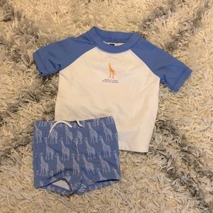 Like New! Janie and Jack swim set